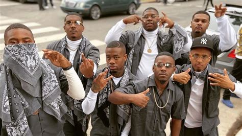 Authorities say they are members of the Crenshaw Mafia Gangster Bloods. . Beach town mafia crips